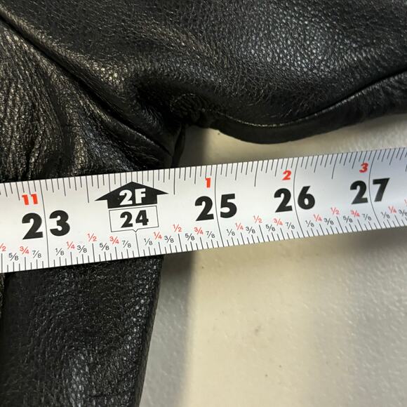 Wilsons Leather Coat Jacket Men's Size Large Black Thinsulate Waterproof Heavy - Picture 7 of 11